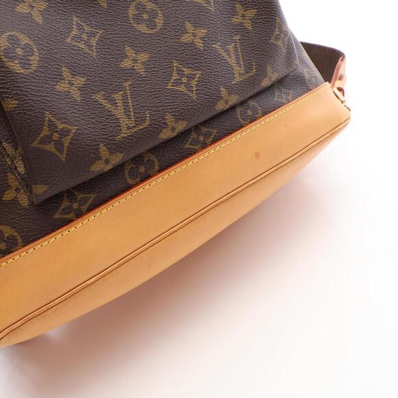 LOUIS VUITTON Brown Monogram Leather Backpack main image 4